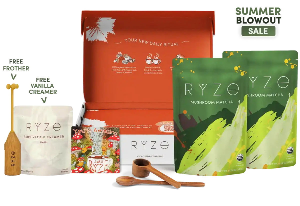 Mushroom Matcha Starter Kit (60 Servings)